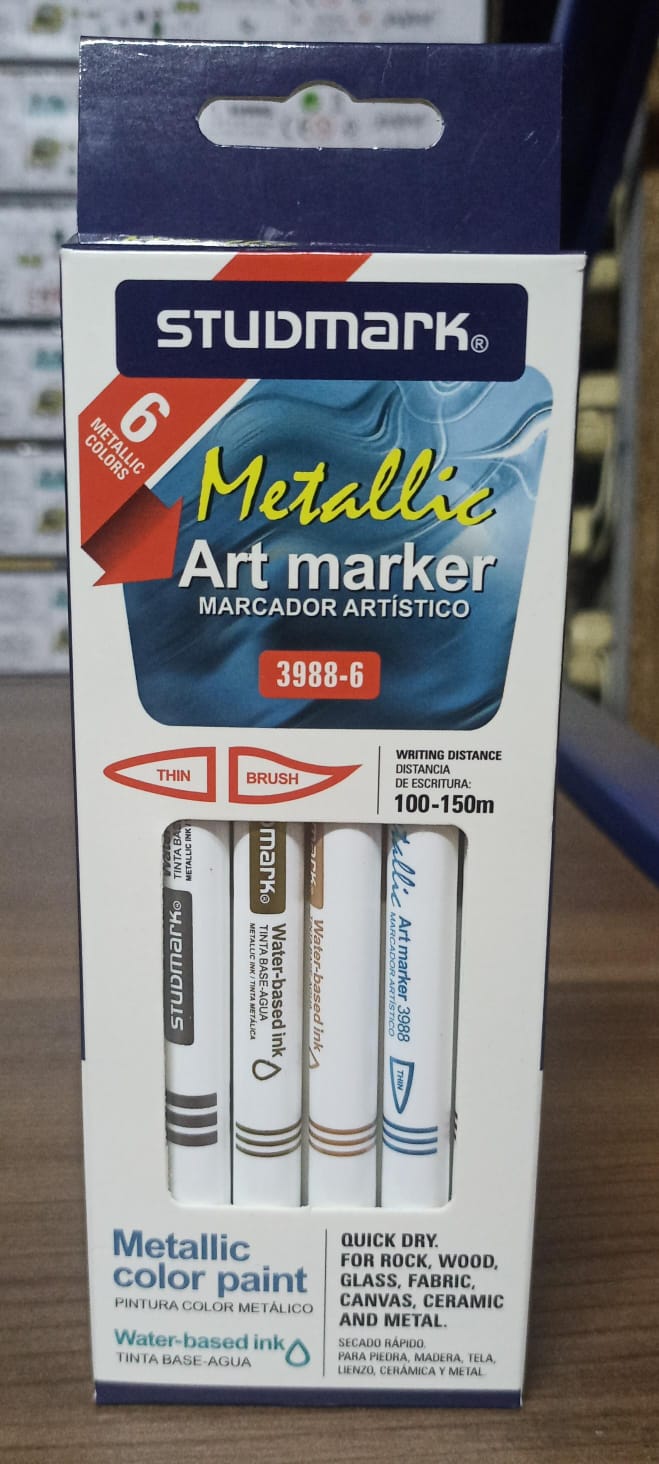 MARCADORES METALICOS DOBLE PUNTA